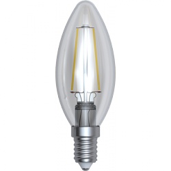 LL-HCF1404C  - LED žiarovka svieč. Filament 4W E14 3000K
