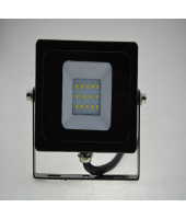 SL1-12-10WL SMD - LED reflektor 10W,4000K, 120°,IP65, SLIM, čierny, bez predradníka