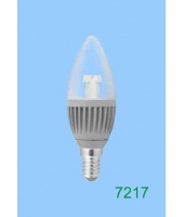 7217 - LED žiarovka sviečková  3W E14 3000K