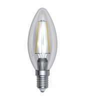 LL-HCF1404C  - LED žiarovka svieč. Filament 4W E14 3000K