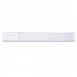 WO213 - Svietidlo LED 10W 4100K + 2 x zásuvka