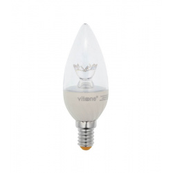 1513810 - LED žiarovka V MICROSTAR svieč. 6W E14 4000K 495lm 35000hod DIM