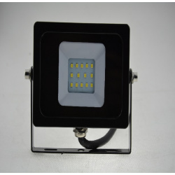 SL1-12-10WL SMD - LED reflektor 10W,4000K, 120°,IP65, SLIM, čierny, bez predradníka