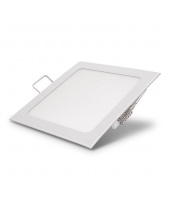 2448 - Svietidlo LED panel 6W, 85-265V, 4000K, 390lm, 120x120x12 mm, hran. zapust.