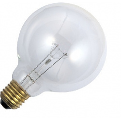 klikni pre zväčšenie 271484300 - Žiarovka Globe G125 230V 100W E27 Clear
