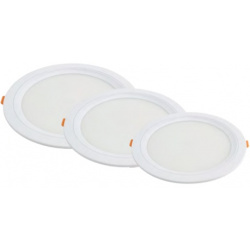 klikni pre zväčšenie 2626 - Svietidlo LED panel 12W, 95-265V, 2700K, 940lm, 170x33 mm, kruh. zapust.